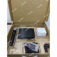 Système de microphone sans fil numérique professionnel monocanal QLXD4 de haute qualité pour conférences/spectacles