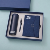 Ensemble cadeau d'entreprise avec logo personnalisé, carnet A5, porte-stylo, boîte cadeau, faible MOQ, cadeau promotionnel d'entreprise