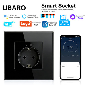 Tuya Smart European Standard <b>Wifi</b> Socket 16A EU <b>Plug</b> With Child Safety Door Protection And App Control - Product Image 5