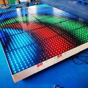Led plancher scène led plancher pour dacing 3d danse mariage pary dj <span class=keywords><strong>disco</strong></span> pub scène verre miroir plancher dmx512 contrôle danse lumière - Product Image 5