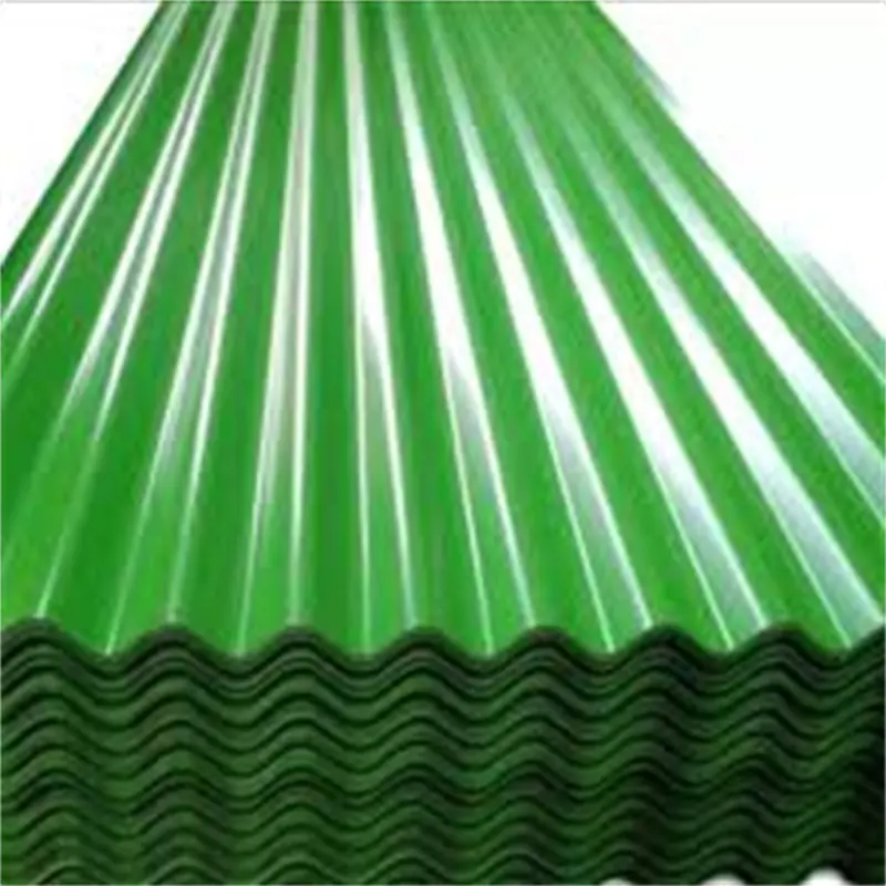 Zinc Corrugated Steel Roofing Sheet Galvanized Corrugated Tile in Color Decoiling Processing Service