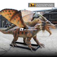 Mon robot décoratif de parc extérieur Dino AW006, dragon animatronique volant, à vendre