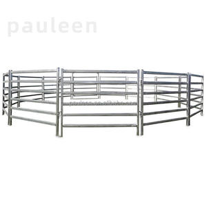 Hete Ondergedompelde Gegalvaniseerde Metalen Boerderij Poort Vee Koeien Schapen Paardenwerven Vee Hek Paneel - Product Image 3