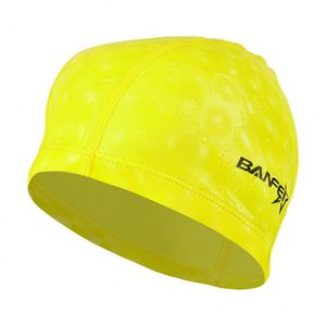 Bonnet de bain personnalisé 2024 en polyester haute élasticité Water Cube, confortable, unisexe pour adultes - Product Image 3