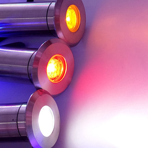 Lampes LED immergées pour <span class=keywords><strong>piscine</strong></span>, encastrées au sol, en acier inoxydable, IP68, blanc chaud, 3W, 12V, pour aménagement extérieur - Product Image 5