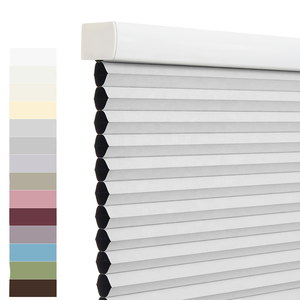 Phong cách mới an toàn và bền hiệu quả màu đen ra ánh sáng và nhiệt làm giảm tiếng ồn tổ ong Rèm cho văn phòng - Product Image 1