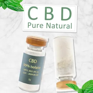 CBD 99% pha lê cô lập CBD cô lập số lượng lớn bột ISO chứng nhận