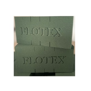 Flotex อิฐโฟมสีเขียวขนาดกลางแบบแห้งทนทานสำหรับการจัดดอกไม้สดสำหรับการจัดดอกไม้ - Product Image 1