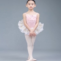 Jupe de ballet classique en coton coloré pour enfants, Costume de danse pour filles, robe Tutu, vêtements
