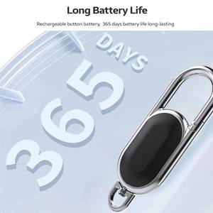 Nouveau 2026 Dispositif de suivi et de localisation anti-perte pour bagages d'enfants, compatible avec la fonction Localiser d'Apple, Mini traqueur <span class=keywords><strong>GPS</strong></span> porte-clés pour animaux de compagnie et objets intelligents - Product Image 3