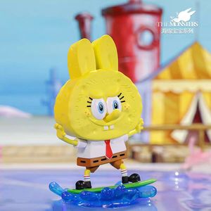 Figura de Anime de <span class=keywords><strong>Bob</strong></span> <span class=keywords><strong>Esponja</strong></span> de PVC 100% Auténtica de Popmart Labubus, Caja Ciega, Adornos de Escritorio Lindos y Modernos, Regalo Sorpresa - Product Image 5