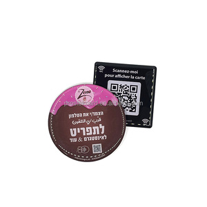 75/80/90mm Vòng Cmyk in ấn kiểm soát truy cập touchless <span class=keywords><strong>Google</strong></span> xem xét không dùng tiền mặt thanh toán nhựa NFC Bảng menu thẻ - Product Image 2