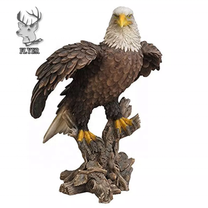 Estatua de Animal de bronce de tamaño real para exteriores, escultura de águila de gran tamaño - Product Image 4