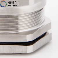 Passe-câbles en acier inoxydable de qualité supérieure, application M48*2 pour câbles de 32-38 mm, IP68, fourni par l'usine