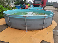 Piscine intérieure et extérieure à cadre métallique, pour enfants, expédition en chine