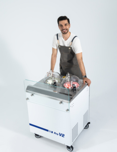 Galaxy Pro V2 pozzetti nồi thương mại kem gelato sữa chua Slush Sorbet máy hàng loạt Tủ đông sàn đứng máy 2 xi lanh - Product Image 6