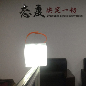 Solar <b>Inflatable</b> Lamp With USB Charging Portable LED Camping Light For Outdoor Use - Product Image 3