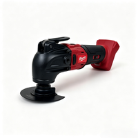 Herramienta Multiusos Oscilante Inalámbrica para Batería Milwaukee de 18V, para Raspar, Lijar, Cortar Madera, Sin Escobillas, 6 Velocidades Variables