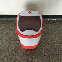 Machine à laver manuelle électrique semi-automatique 3.0kg à expédition rapide Mini laveuse portable à baignoire unique
