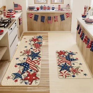 <span class=keywords><strong>Tapis</strong></span> de cuisine personnalisé USA 1776 2026 Semiquincentenaire, antidérapant, robuste et absorbant pour sol de cuisine - Product Image 5