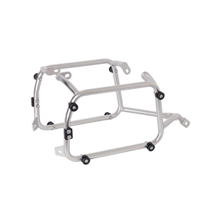 Support de porte-bagages avant et de boîtes latérales pour moto en acier inoxydable argenté <span class=keywords><strong>anti</strong></span>-chute 1200 - Product Image 4