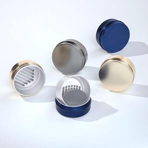Cajas Redondas de Aluminio de Alta Gama, Personalizables, de 80ml a 150ml, Ideales para Productos como Jabón y Cera - Product Image 2