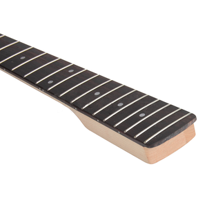 Perno de 21 trastes personalizado, raso transparente, 4 cuerdas, arce canadiense, <span class=keywords><strong>JZ</strong></span>, bajo, cuello de guitarra con diapasón de palisandro - Product Image 3