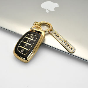 New Product Explosion Soft Tpu Key Fob case Cover with Key Chain for <strong>Car</strong> <strong>Accessories</strong> Fit for hyundai Ix35 Series - Product Image 2