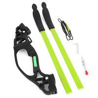 Juego de arco y flecha de tiro con arco, juego de arco recurvo para principiantes con 12 flechas, 5 caras de objetivo para niños, jóvenes, adolescentes, práctica de tiro