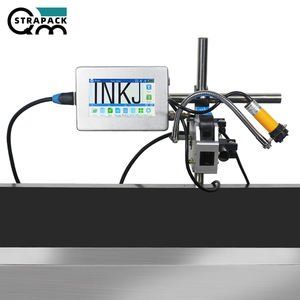 طابعة نافثة للحبر أوتوماتيكية QMSTRAPACK طابعة نافثة للحبر على الإنترنت تاريخ انتهاء الصلاحية آلة طابعة نافثة للحبر رغوة حرارية Tij - Product Image 1