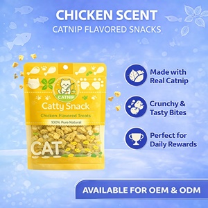 Friandise pour chat saveur menthe, thon et poulet, qualité supérieure, riche en protéines, pour l'exportation, approvisionnement en vrac, OEM - Product Image 6