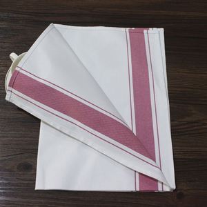 Servilletas de Tela Reutilizables a Rayas de Algodón, en Varios Tamaños y Colores, para Cenas, Bodas, Restaurantes - Product Image 3
