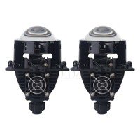 GOODZOOM 4300K Faro Delantero Bi-LED de 3 Pulgadas, Lente de Proyector Bi-LED de 3.0 Pulgadas, Proyector Bi-LED Blanco Cálido de 3 Pulgadas para Automóvil