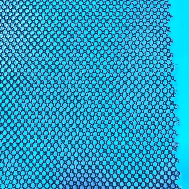100% Polyester Interlock Bird Eye Mesh Fabric Stretch Knitted Activewear Football Shirt Micropique 50d Breathable Stripes