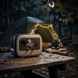 Station d'alimentation portable Rock New Energy C300, générateur solaire 300W avec MPPT pour le camping et les situations d'urgence - Product Image 4