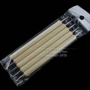 Nail 5 Cái/bộ Bằng Gỗ Nằm Rải Rác Bút Thạch Picker Bút Nghệ Thuật Móng Tay Dập Nổi Bút 2 Cách Móng Tay Các Công Cụ Nghệ Thuật Dotter - Product Image 6