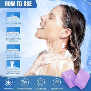 Fragrance naturelle personnalisée de haute qualité 6 Pack Cadeaux Comprimés de douche de luxe Relaxation Douche Vapeurs - Product Image 4