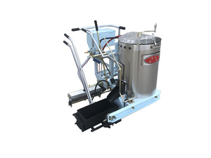 Máy đánh dấu đường nhựa nhiệt dẻo đẩy tay, máy sơn kẻ vạch đường, máy đánh dấu đường có bộ điều khiển vạch kẻ bán - Product Image 4