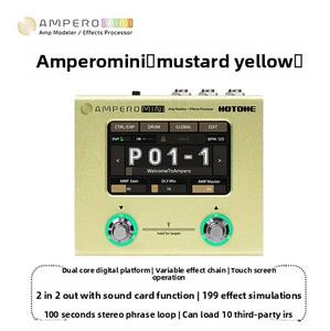 Processeur multi-effets pour <span class=keywords><strong>guitare</strong></span> électrique Hotone Ampero <span class=keywords><strong>Mini</strong></span>, pour basse et <span class=keywords><strong>guitare</strong></span> <span class=keywords><strong>acoustique</strong></span>, avec carte son numérique et simulateur d'<span class=keywords><strong>ampli</strong></span> - Product Image 4