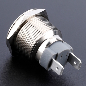 <span class=keywords><strong>15A</strong></span> 16mm 19mm không thấm nước cao hiện tại Kim Loại mô-men xoắn chuyển đổi Xe Dẫn chuyển đổi nút động cơ khóa công tắc điện 5V 12V 24V 220V - Product Image 4