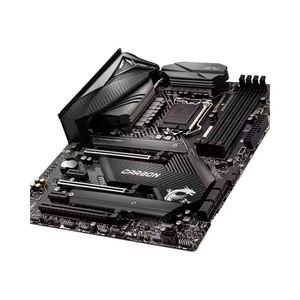 Pour MSI MPG <span class=keywords><strong>Z490</strong></span> GAMING CARBON WIFI ordinateur de bureau Intel <span class=keywords><strong>Z490</strong></span> Express Chipset DDR4 ATX double canal de mémoire SATA prend en charge 128 - Product Image 1