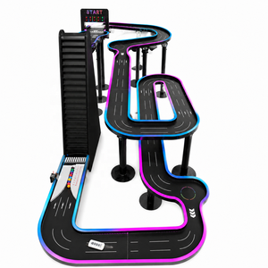 Pista de Carreras de Canicas Personalizada para Interiores con Luces LED de Colores para Uso Doméstico, Escolar y Campeonatos Internacionales - Product Image 3