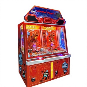 Oriental Pearl Coin Operated Arcade Game <b>Machine</b> Pachinko Ball Pusher 2 Players Flashing Light Plastic <b>Amusement</b> Park Use - Product Image 1