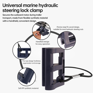 Verrou de direction pour <span class=keywords><strong>moteur</strong></span> <span class=keywords><strong>hors</strong></span>-<span class=keywords><strong>bord</strong></span>, stabilisateur de direction hydraulique, anti-dérive, protection du <span class=keywords><strong>moteur</strong></span> pour bateau, yacht, bateau à <span class=keywords><strong>moteur</strong></span> - Product Image 4