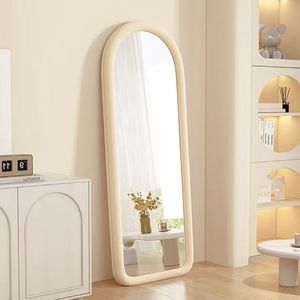 Miroir de maquillage artisanal de style nordique 2025, pleine longueur, double usage, chambre à coucher, salon, montage mural et au sol pour filles - Product Image 1