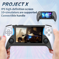 Nueva consola de juegos portátil Project X consola de videojuegos retro con pantalla de 4,3 pulgadas para PS1
