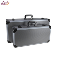 Valise à outils portable en aluminium de haute qualité, coque rigide, étanche, personnalisable OEM/ODM, protection robuste avec mousse EVA et boucle
