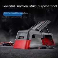 Plateforme de Step Compacte et Portable pour Exercices Aérobiques, Banc de Musculation Réglable et Pliable pour Cardio et Renforcement Musculaire à Domicile – Offre Spéciale
