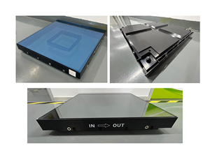 Nhanh chóng thiết lập 3D không dây Abyss Infinity Magnetic gương ABS + Tempered Glass Led sàn nhảy DMX512 điều khiển đèn gạch - Product Image 3