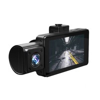 Caméra embarquée 4K avec écran IPS, vision nocturne, Wi-Fi 5G, détection de mouvement et enregistrement en boucle - Boîte noire pour voiture